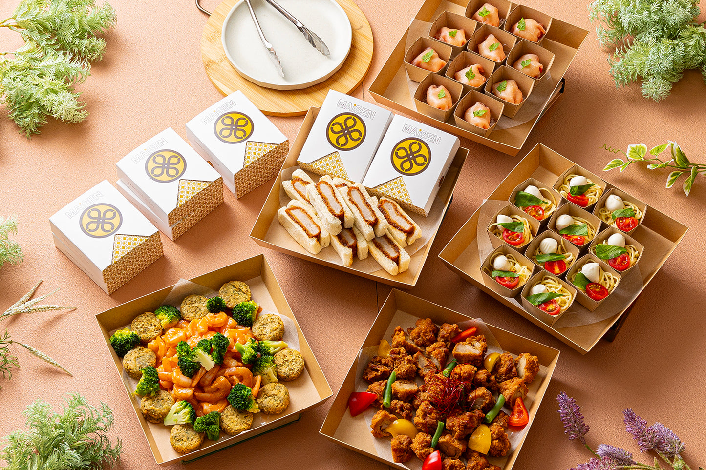 ワンウェイプランA（冷製料理5品）10名分想定