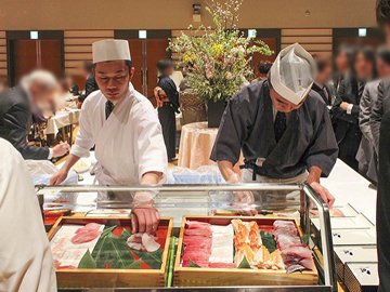 出張板前 握り寿司　おひとり様2,420円(税込)～